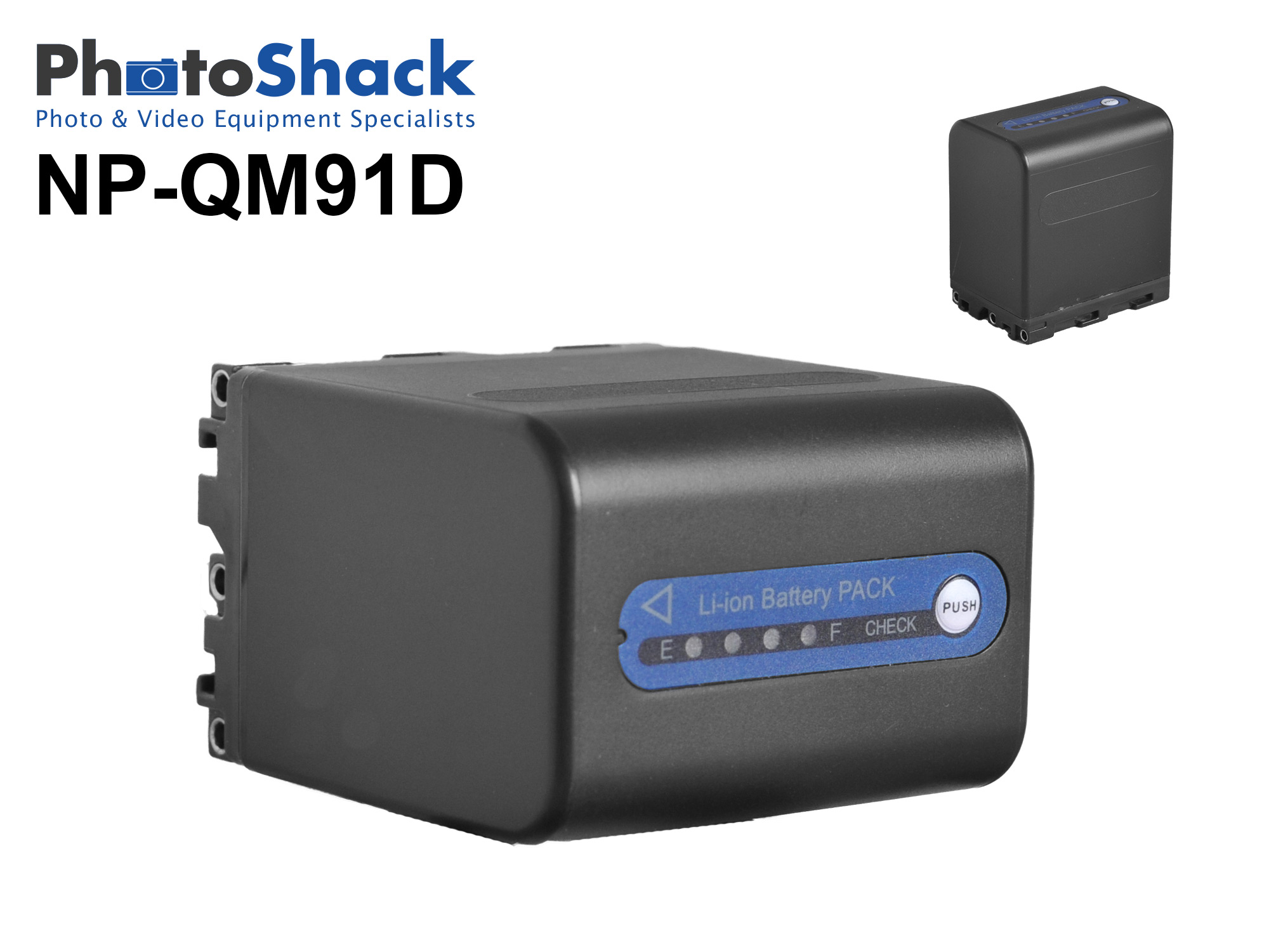 NP-QM91D Rechargeable Battery for Sony 3900mAh