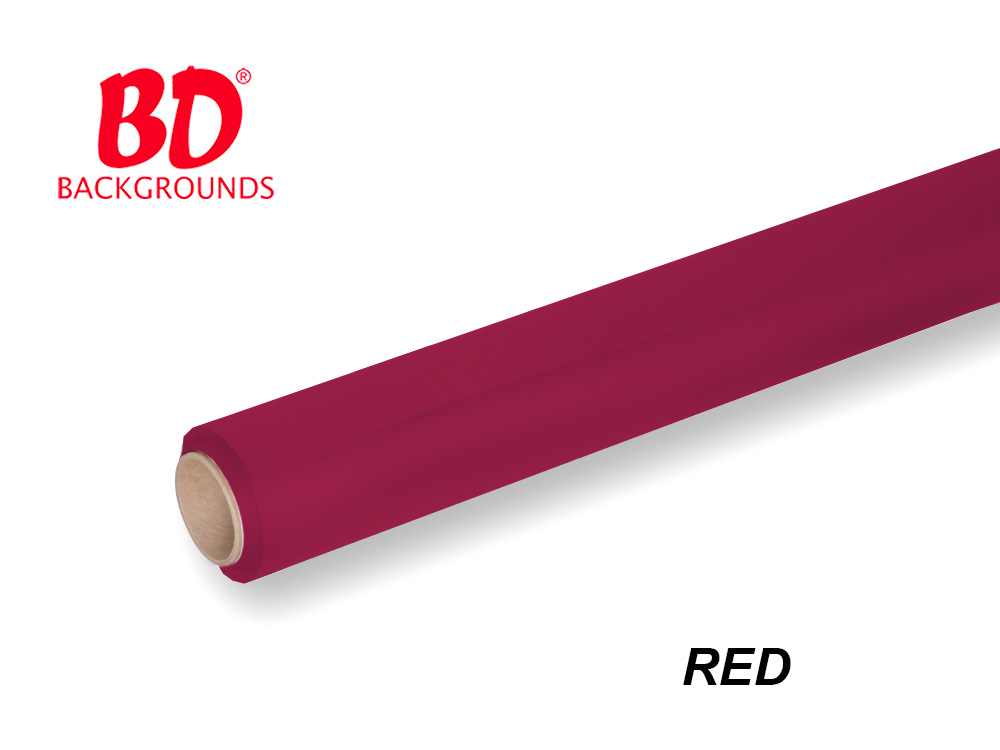 BD Paper Background Roll - 124 Red