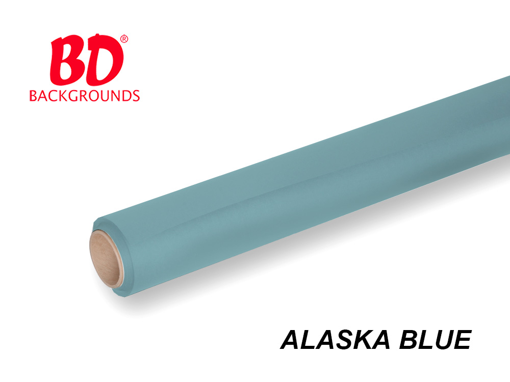 BD Paper Background Roll - 100 Alaska Blue