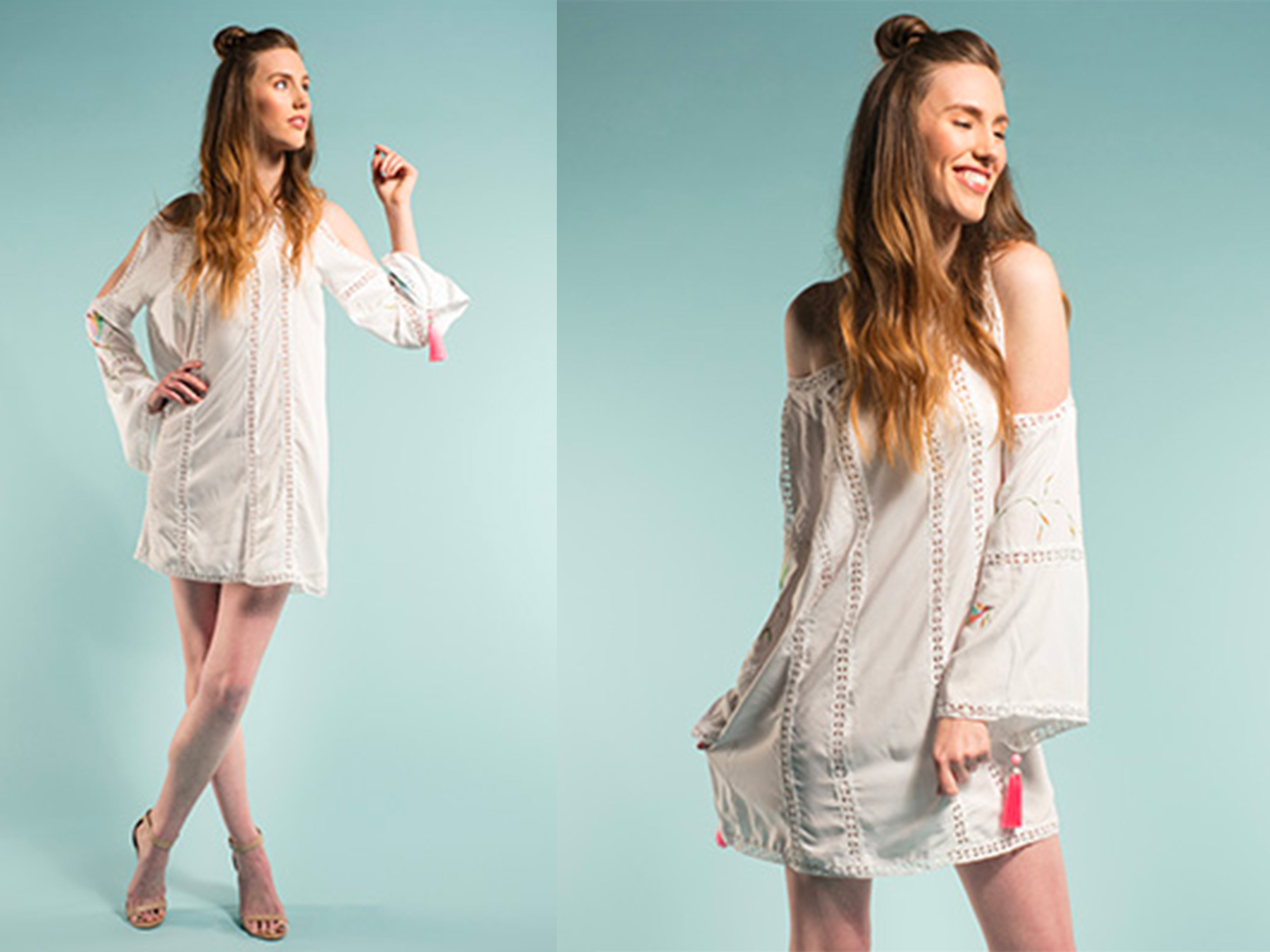 BD Paper Background Half Roll - 100 Alaska Blue