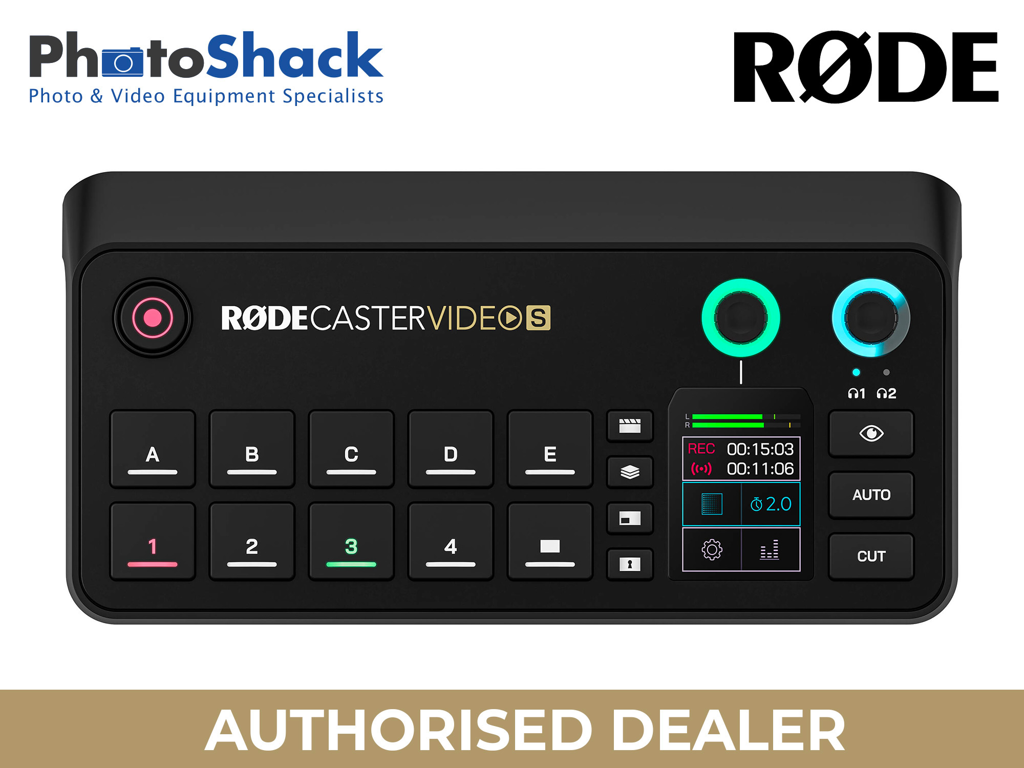 RODECaster Video S Video & Audio Production Console