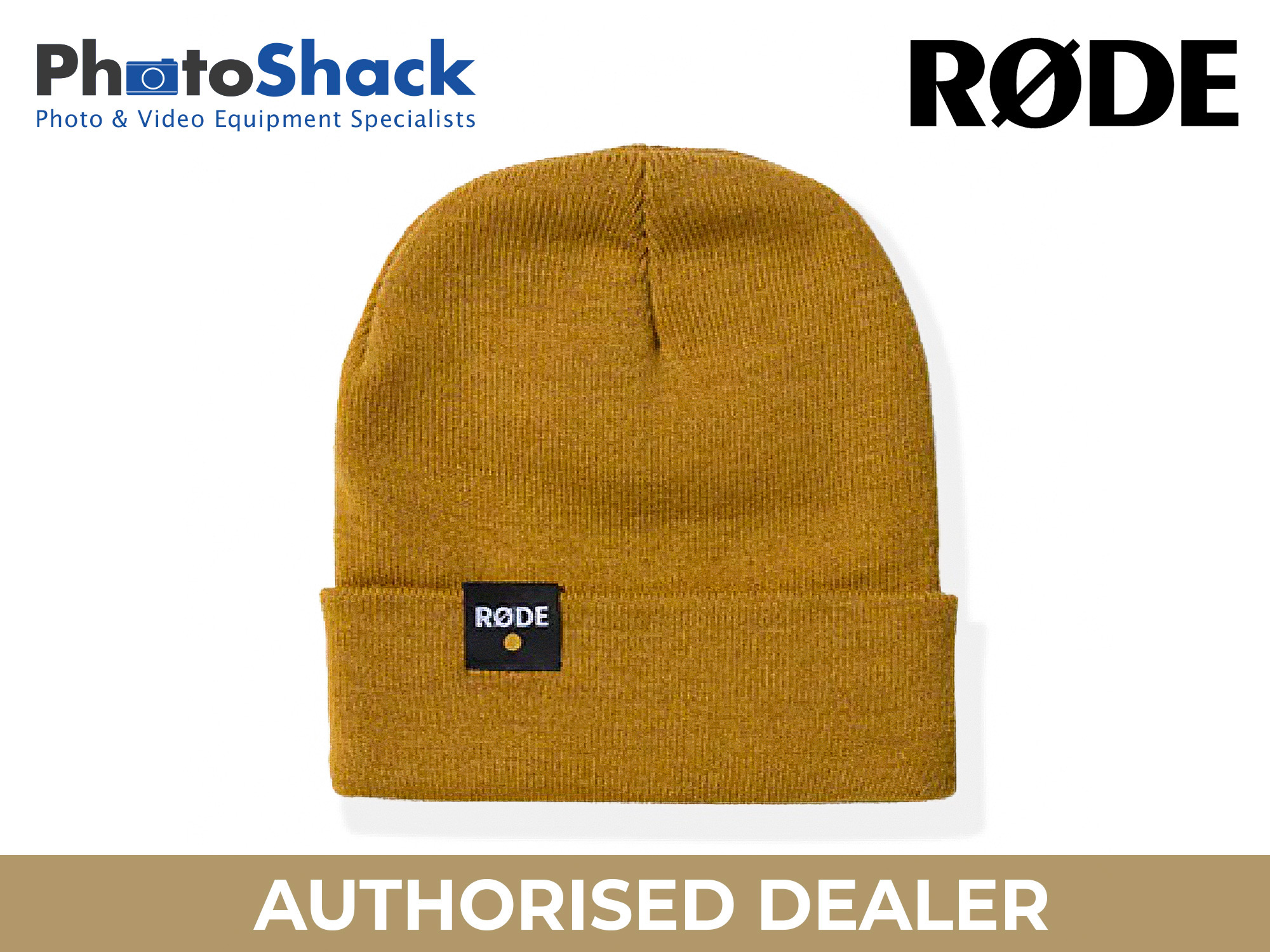 Rode Beanie - Gold