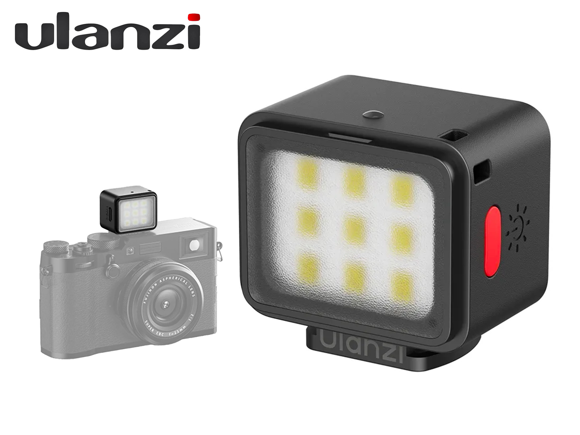 RGB Mini Cube LED Video Light - Ulanzi DG01
