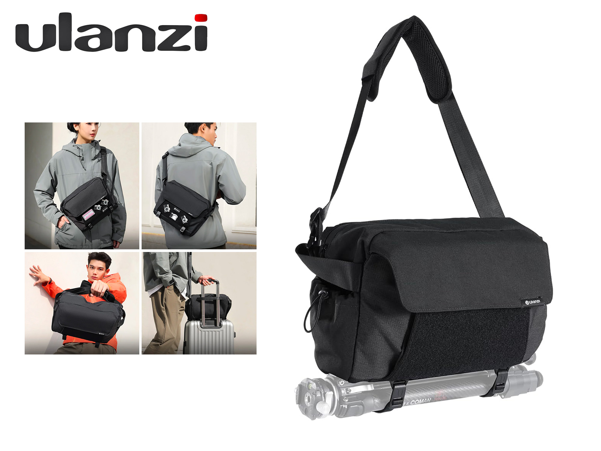 8L Crossbody Camera Sling Bag - Ulanzi BP11 