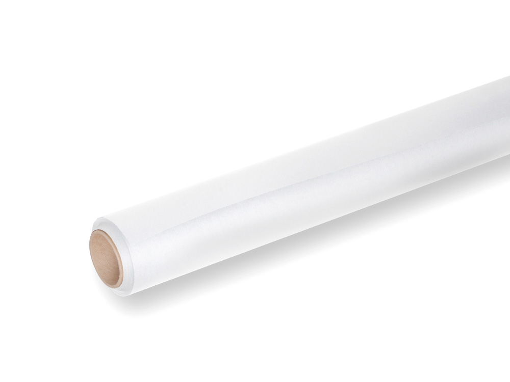 Paper Background Half Roll - Bright White