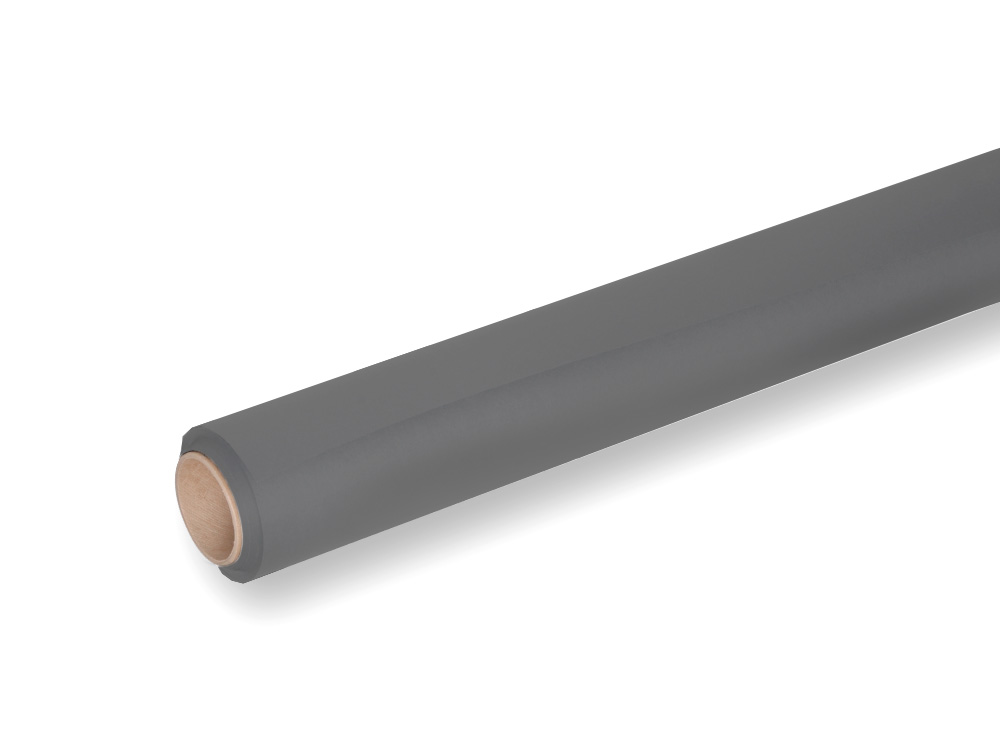 Paper Background Half Roll - Thunder Grey