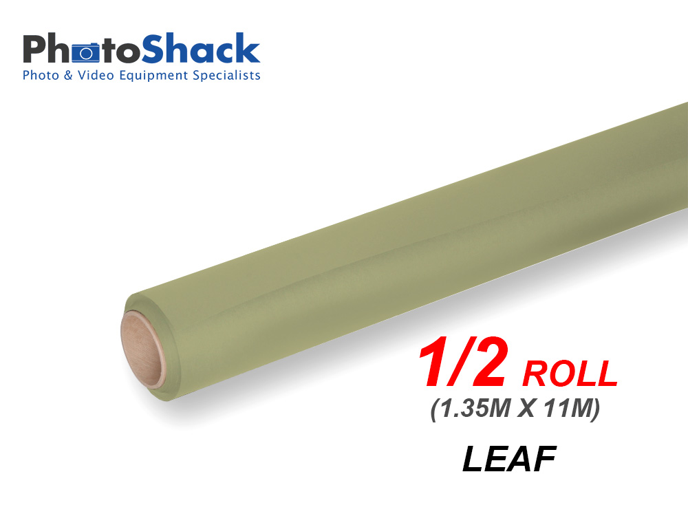 Paper Background Half Roll - Leaf Green