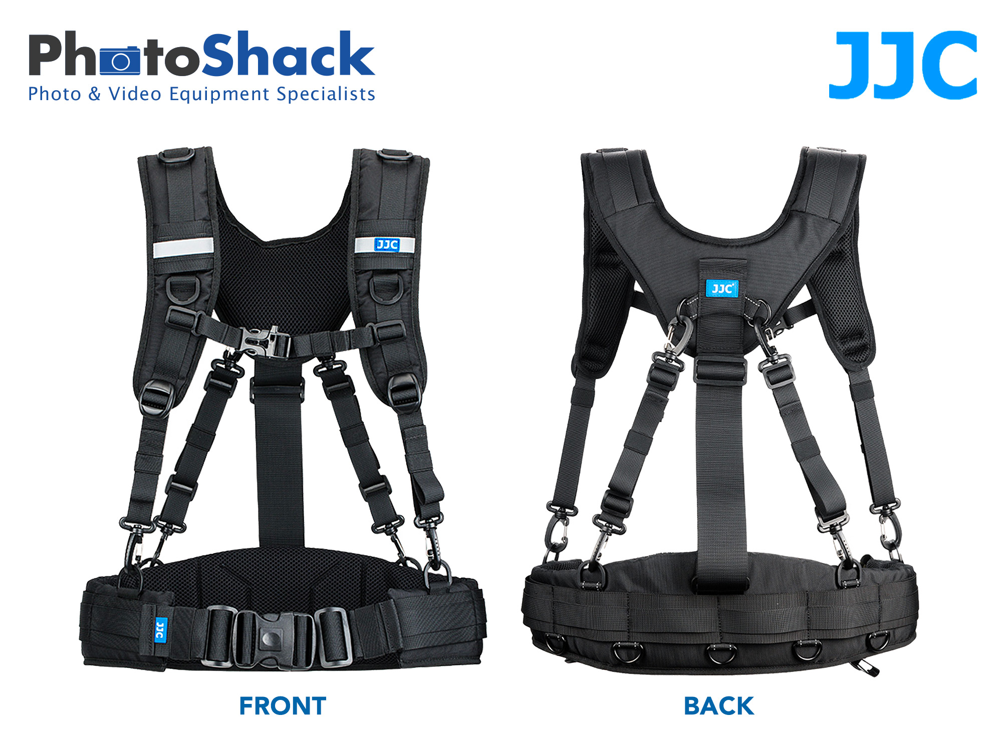 Dual Camera Harness Strap & Belt