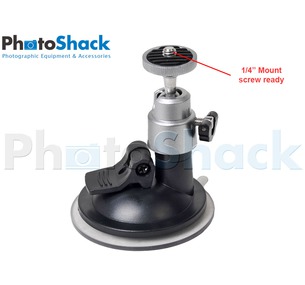Ball head with Suction Cup