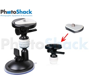 Flexible Suction Mount - Round Large - 800g Load