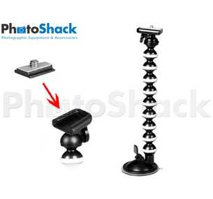 Flexible Monopod - Suction Mount - Medium 800g Load