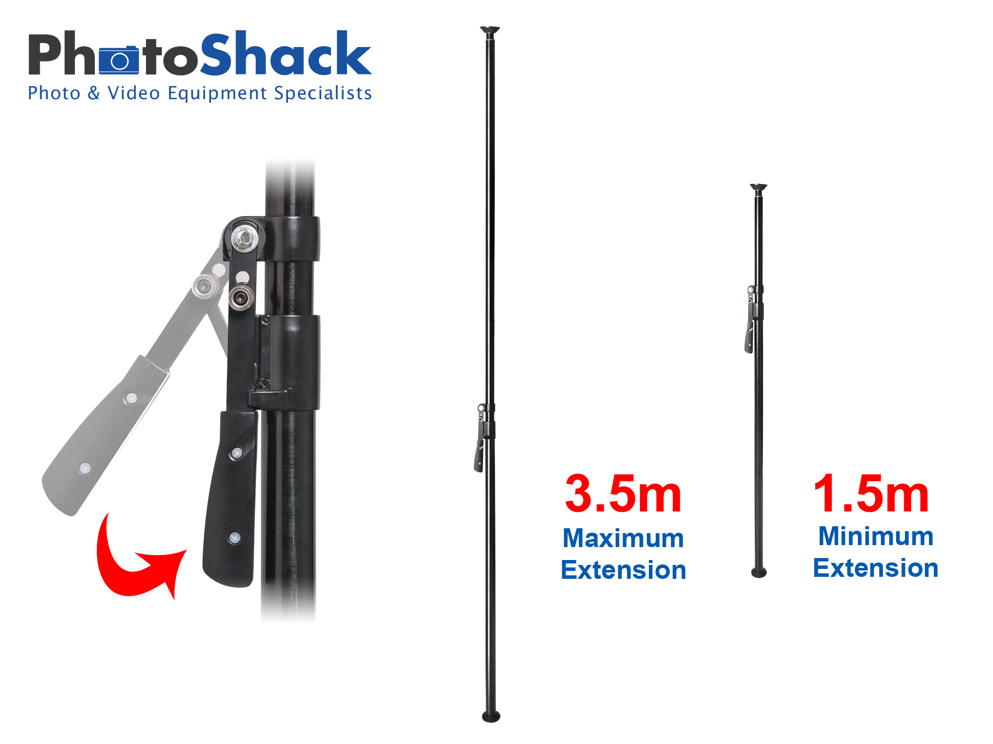 Auto Pole (single) - Telescopic 