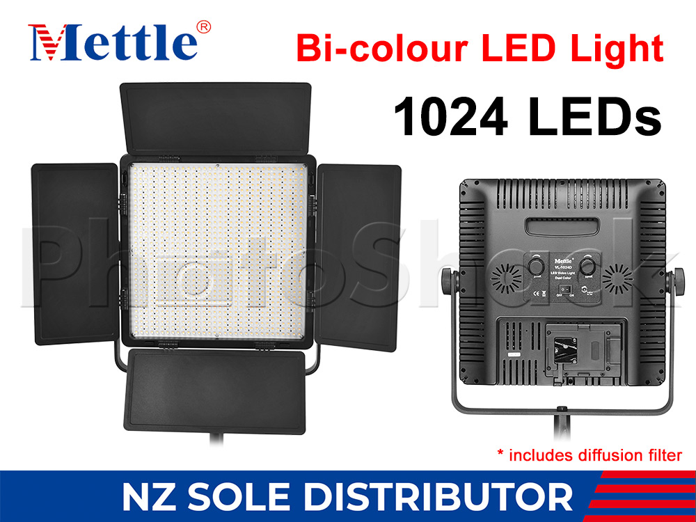 1024 LED Studio Light - Bi-colour Mettle VL1024D