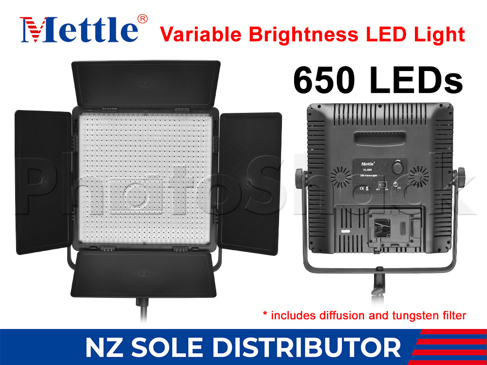 650 LED Studio Light - Daylight Mettle VL650
