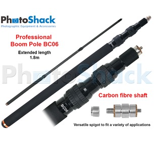 Professional Boom Pole - Telescopic Carbon Fibre BC Series (1.8m)