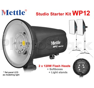 Studio Starter Kit - 240W Kit - Mettle WP12