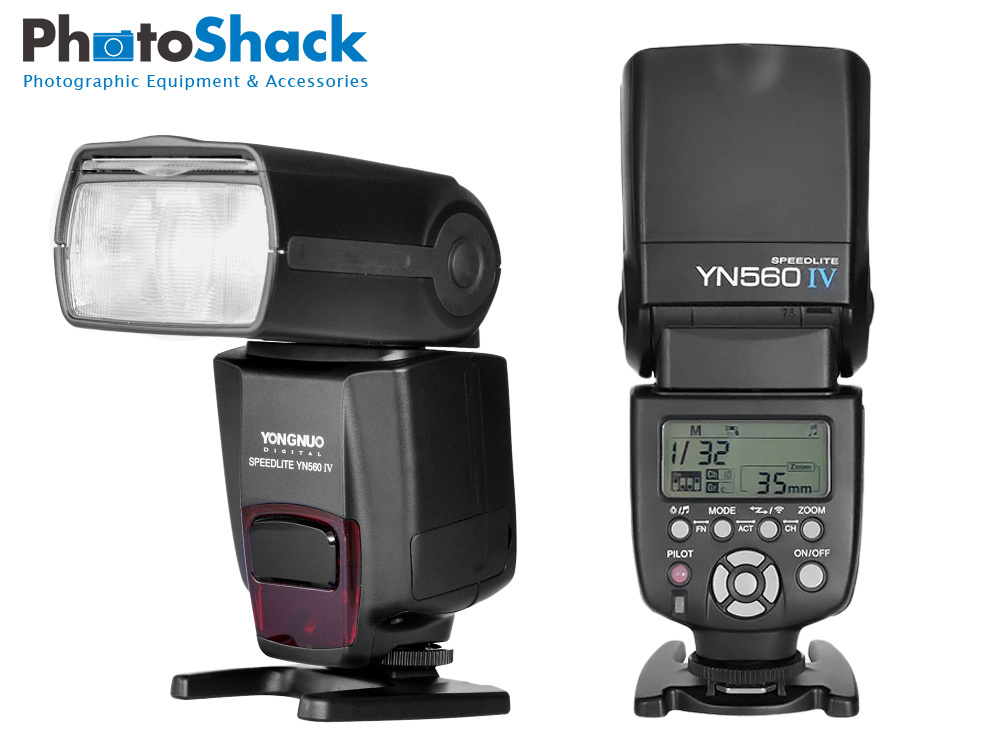 Yongnuo YN-560IV Wireless master flash. Supports 2.4G wireless. Manual