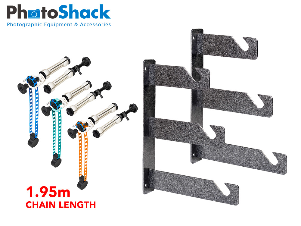 Studio Background Backdrop Support (3 Rollers)