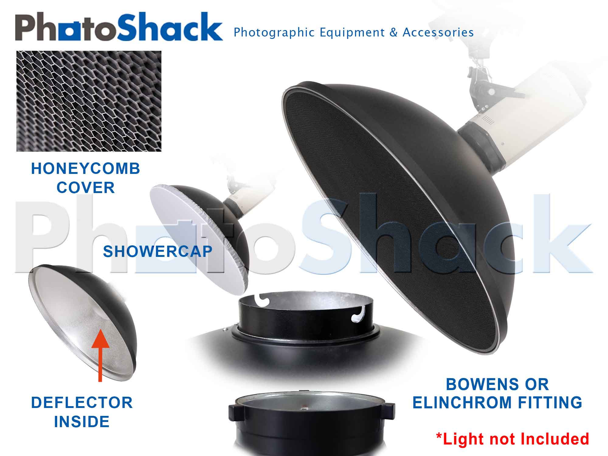 Beauty dish with honeycomb Bowens OR Elinchrom