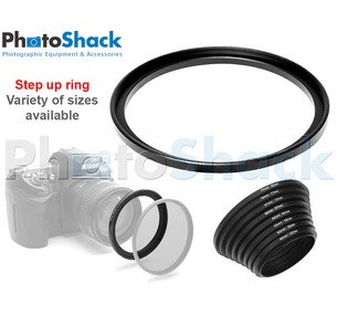 Stepup ring filter adapter