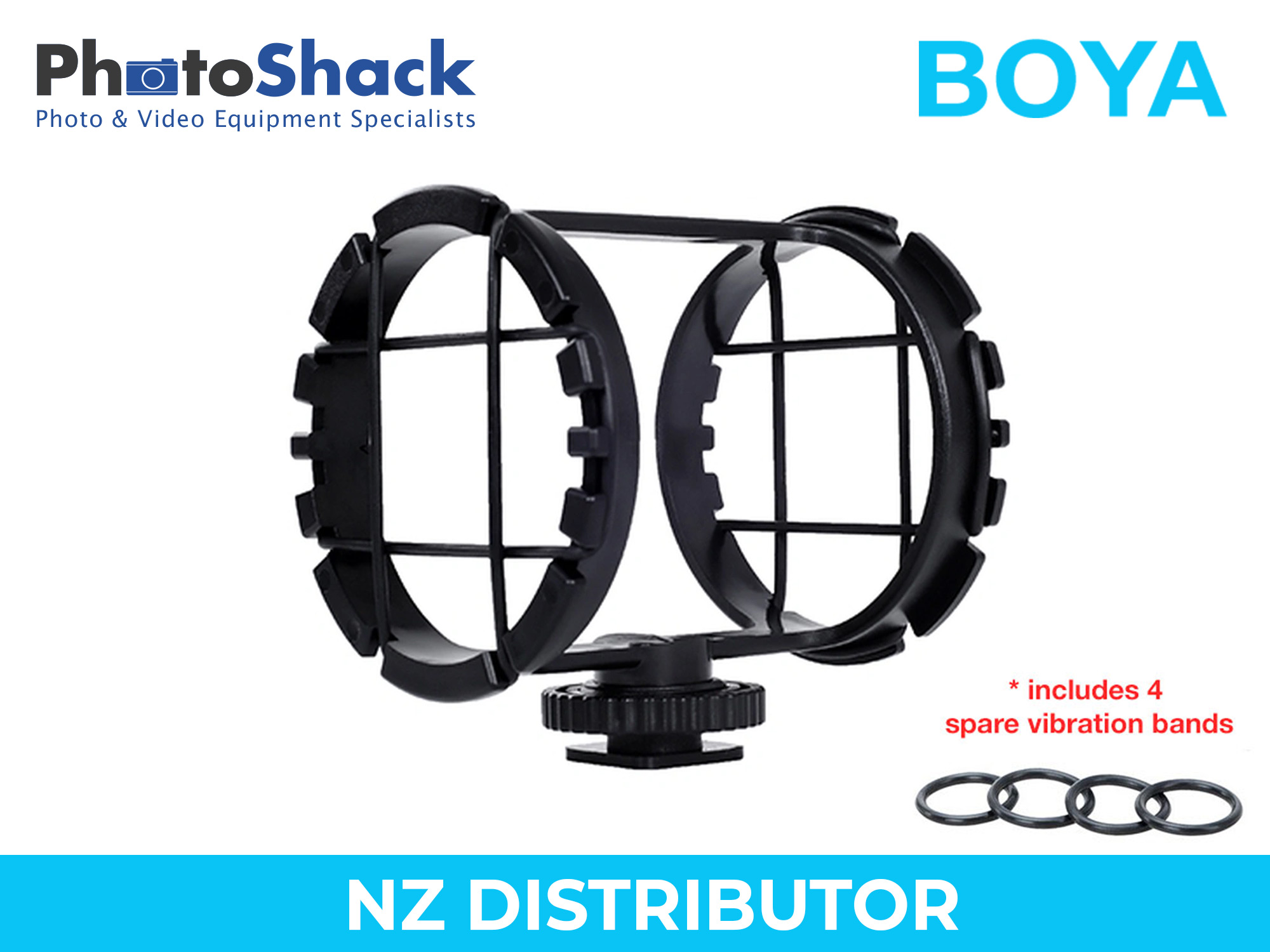 Boya Microphone Cradle / Shock Mount (40-48mm)