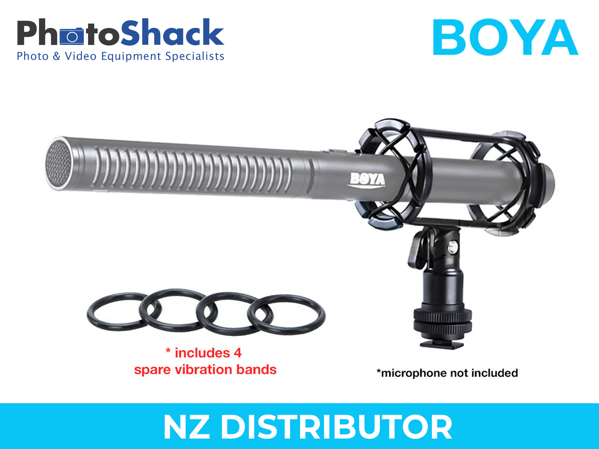 Boya Microphone Cradle / Shock Mount (19-22mm)