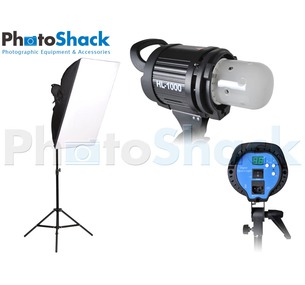 HL1000 Video Light with Softbox (x1)