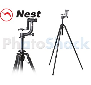 Nest Gimbal Head Tripod Kit w/ Geared Column