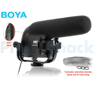 Boya Camera Mounted Shotgun Microphone