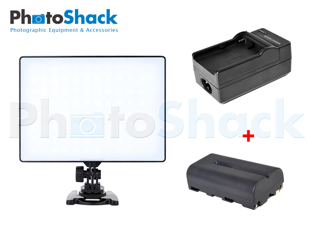 DSLR /Video LED light pad Variable Colour YN300AIR w/ Battery & Charger Set