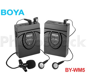 Wireless Microphone - Lavalier - Boya BYWM5
