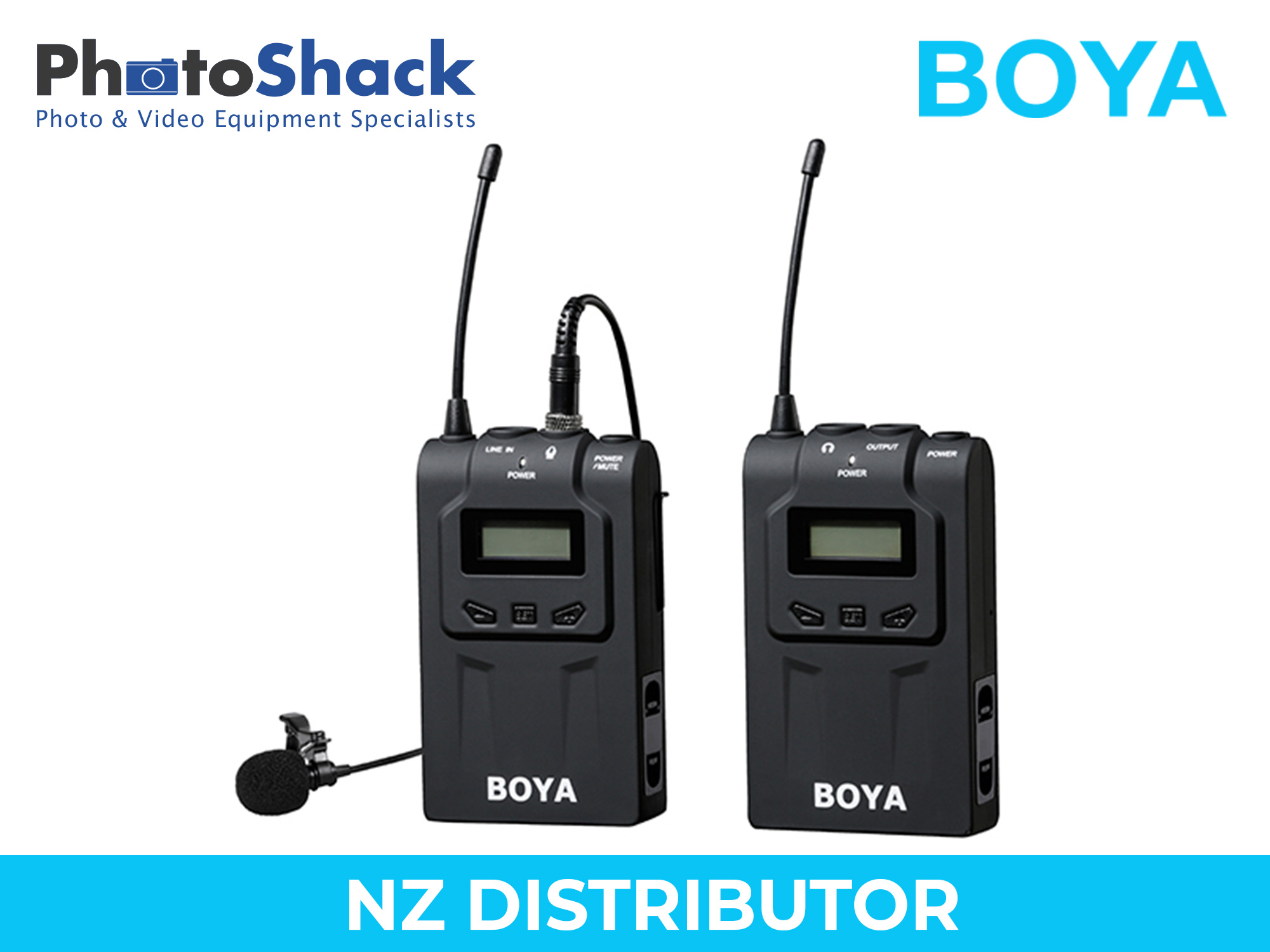 Boya BY-WM6 Professional UHF wireless microphone system