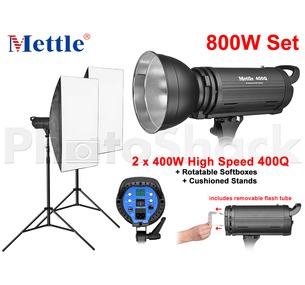 Studio Light Set - 800W (2x400Q)