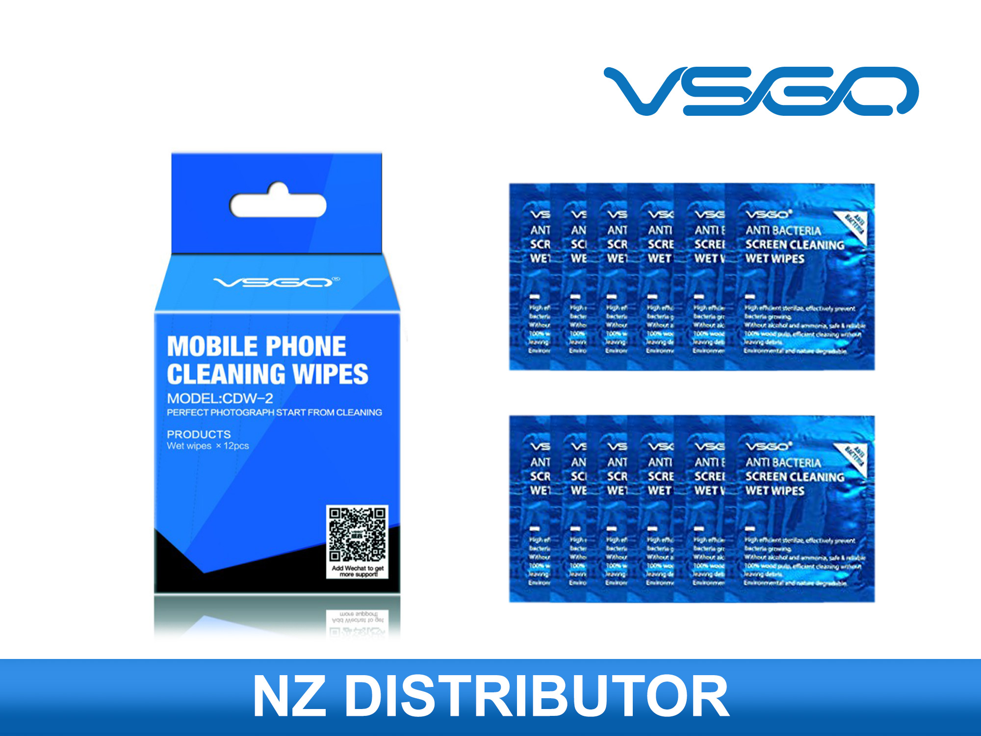 VSGO Mobile Phone Cleaning Wipes