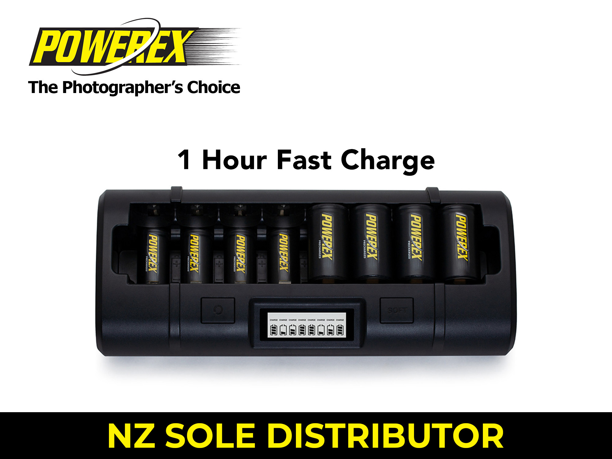 Maha Powerex Pro 1 Hour 8 Cell Smart Charger