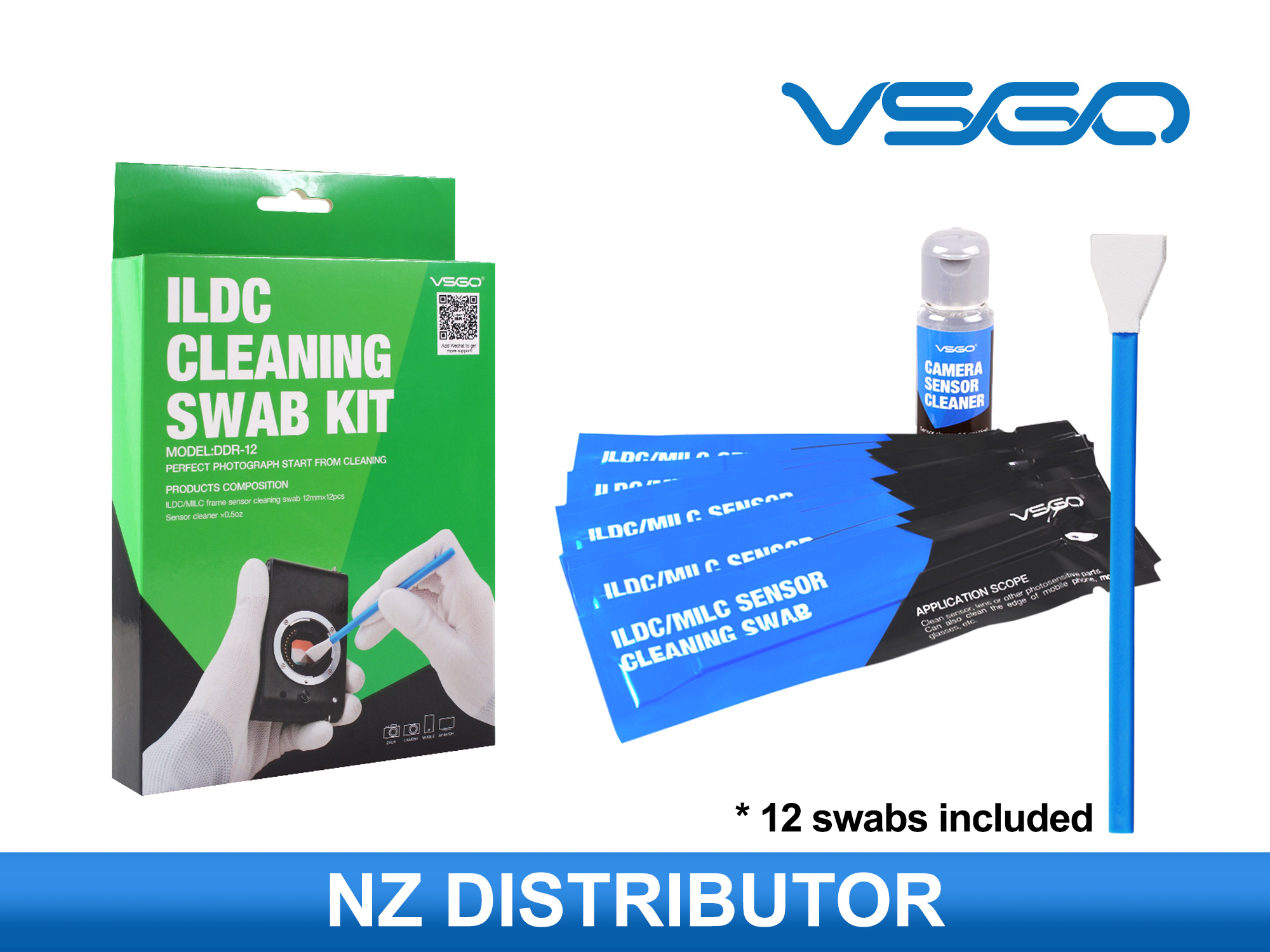 Sensor Cleaning Swab Kit - ILDC - VSGO DDR-12