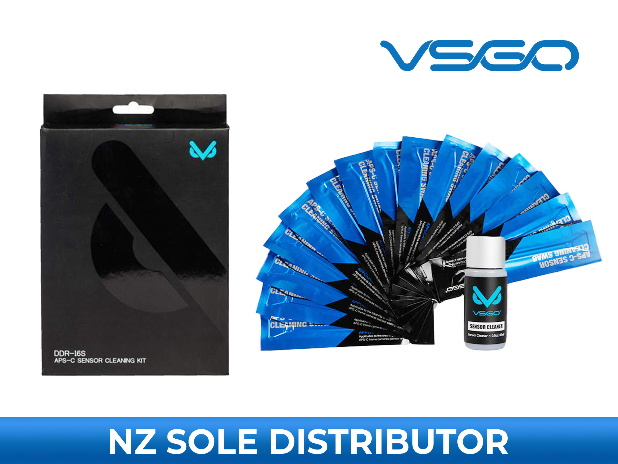 Sensor Cleaning Swab Kit - APS-C - VSGO DDR-16s