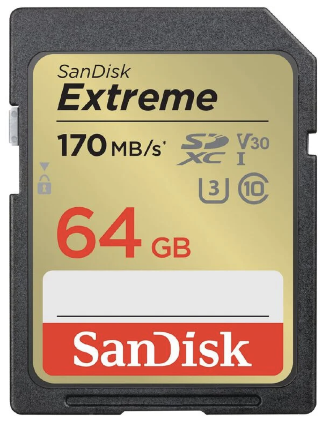 Sandisk SD Extreme SDHC/SDXC Memory Card - 64GB