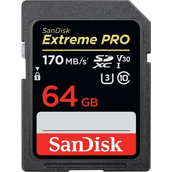 Sandisk SD Extreme Pro SDHC/SDXC - 64GB