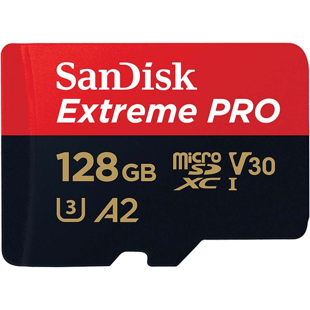 SanDisk microSD Extreme Pro UHS-I microSDXC Memory Card - 128GB