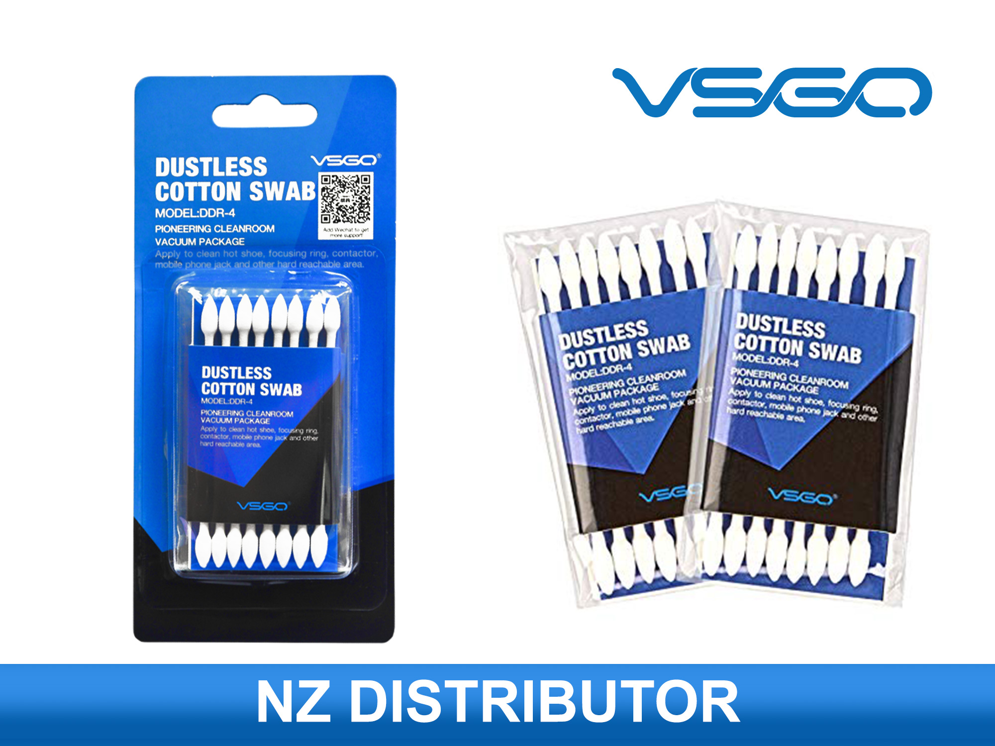 Dustless Cotton Swabs - VSGO
