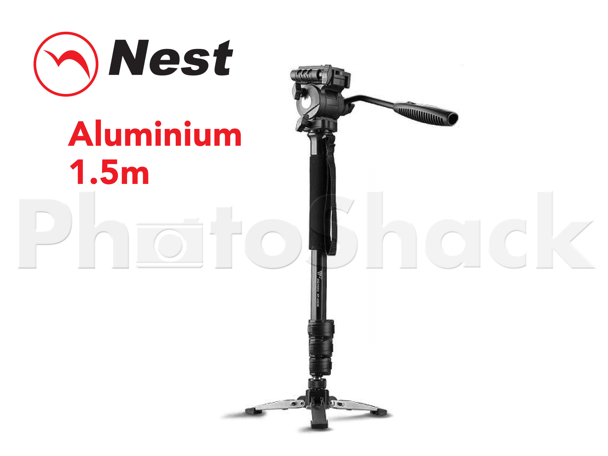 Nest Video Monopod - 1.5m Aluminium 4kg pay load