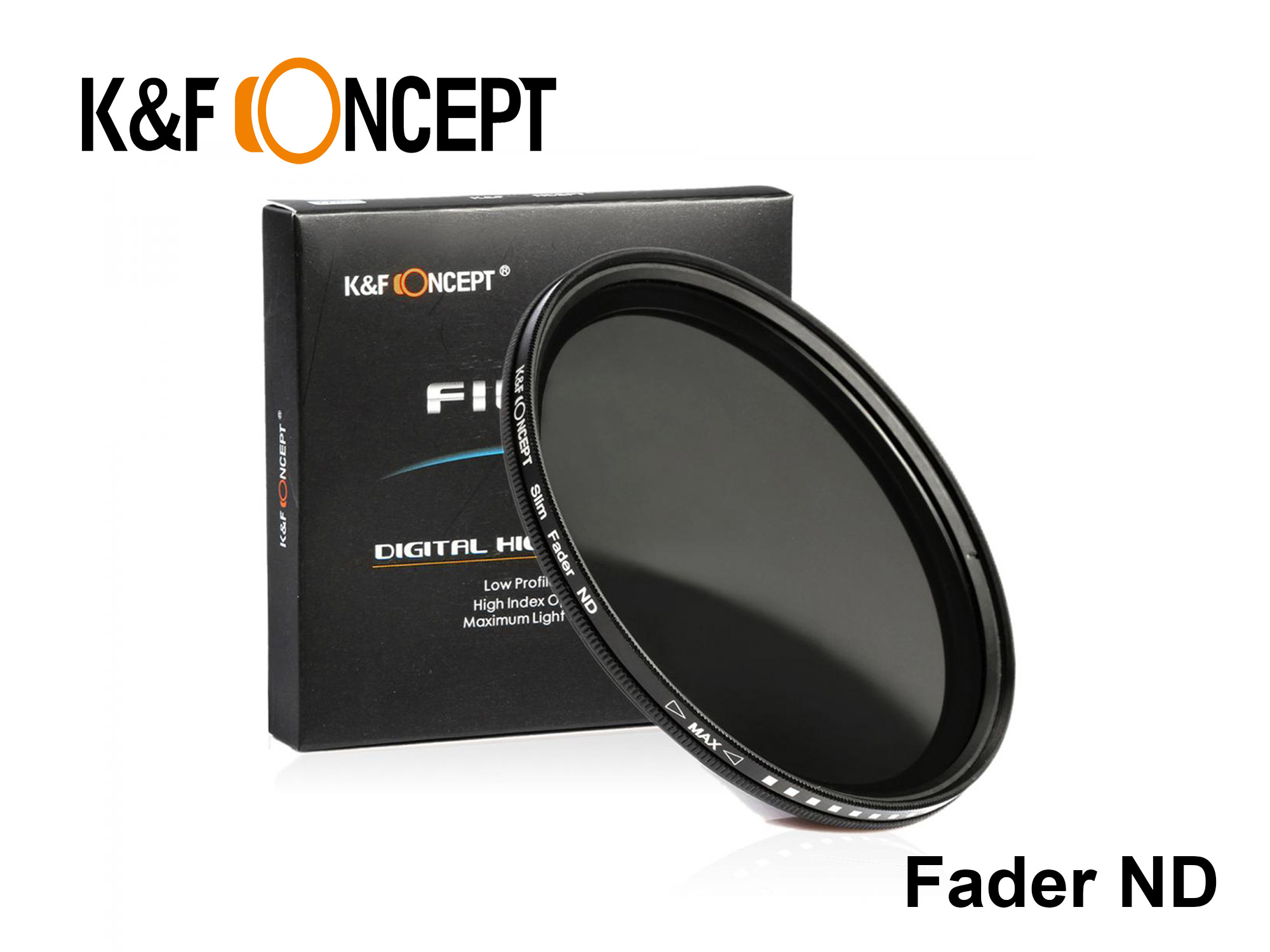 KNDX72 - Variable ND Fader Filter ND2-ND400 72mm