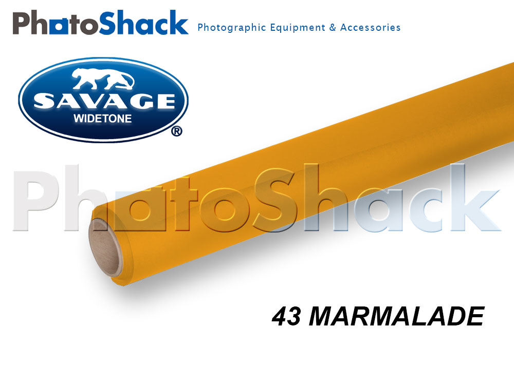 SAVAGE Paper Background Roll - 43 Marmalade