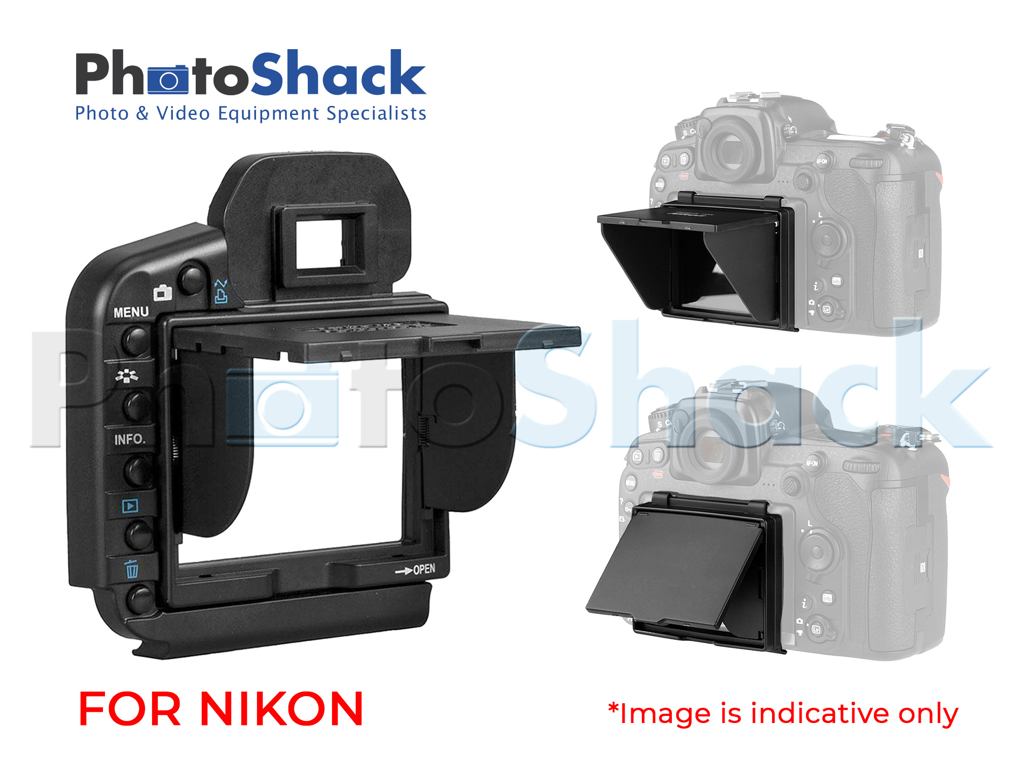 LCD Hood Protector for Nikon