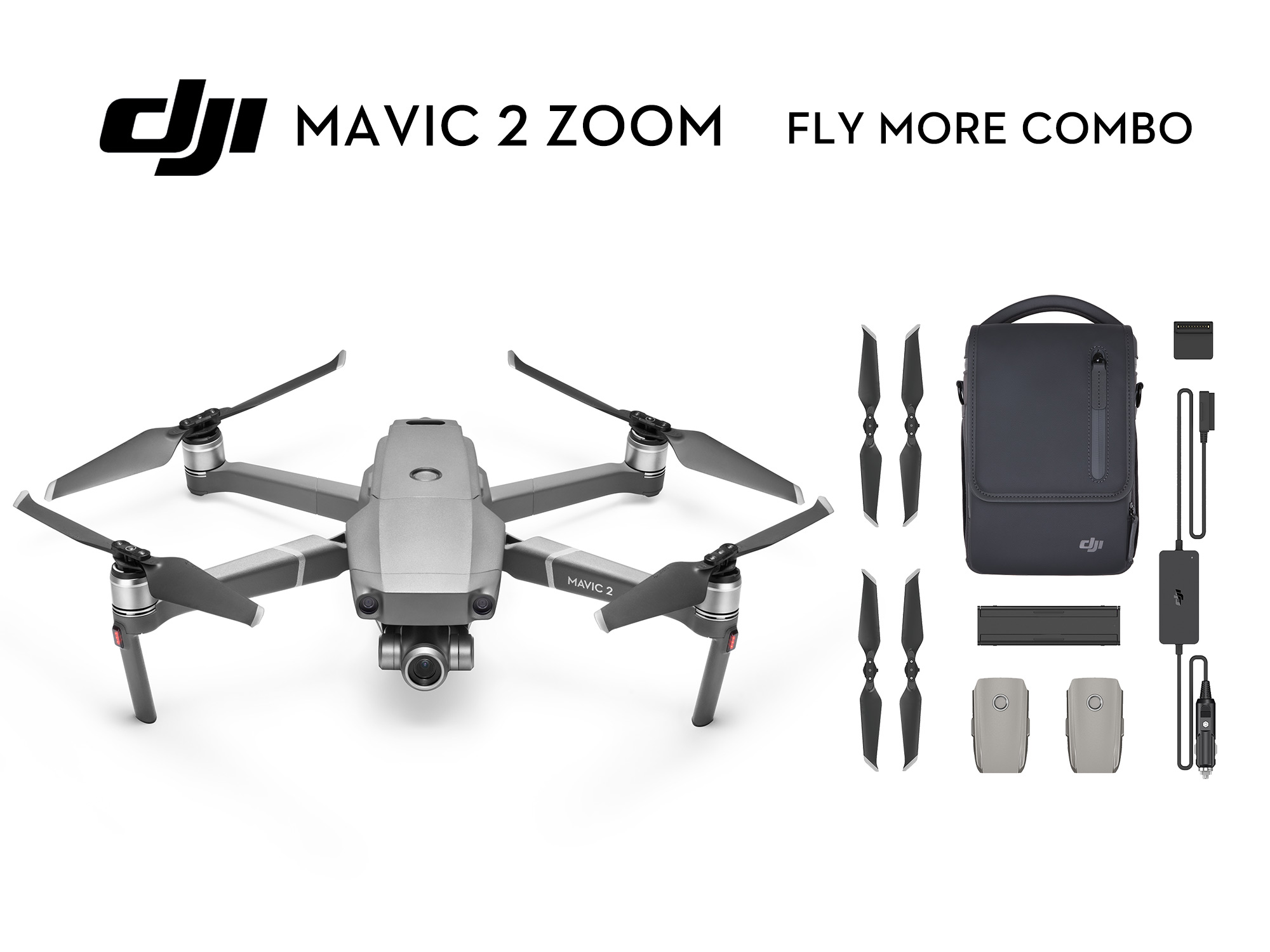 DJI Mavic 2 Zoom - Fly More Combo