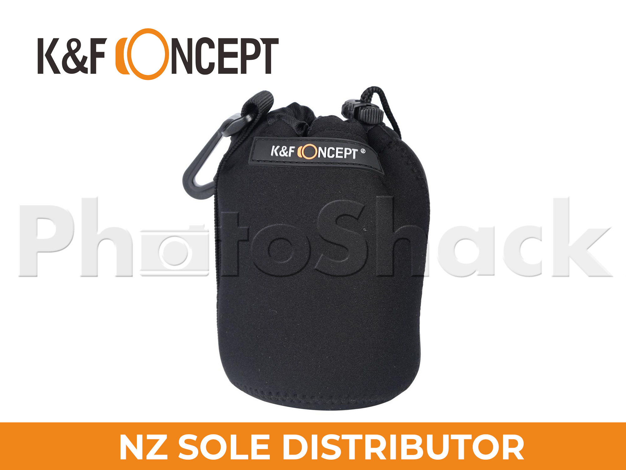 Soft Neoprene Lens Pouch Bag Case - K&F Concept - KNeoPouchBagM