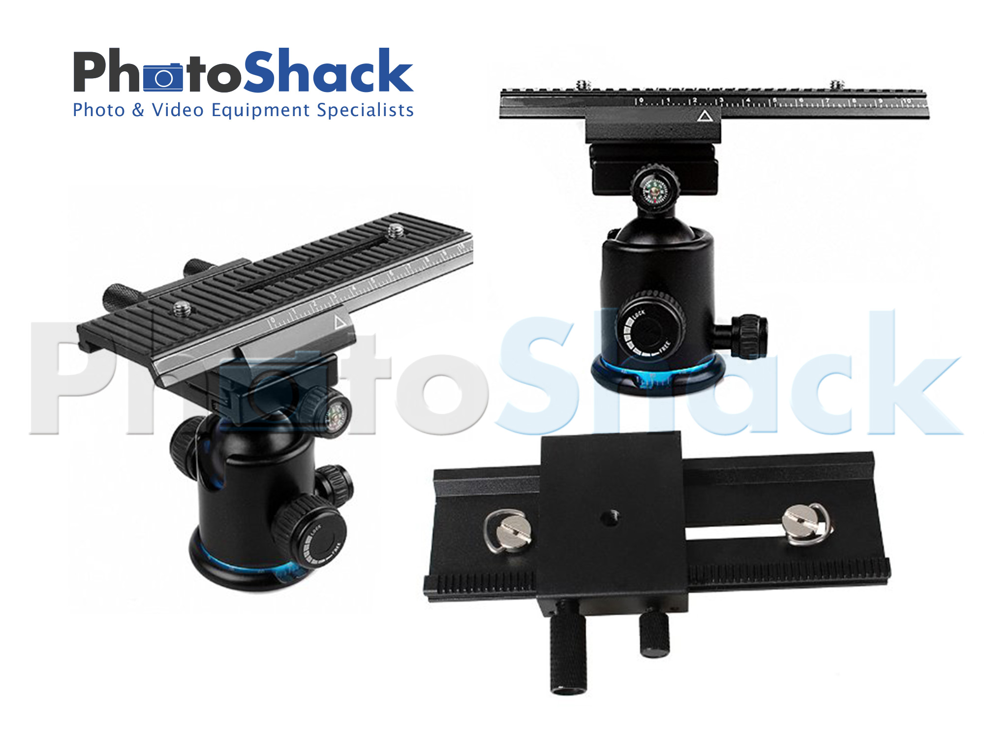 Commlite 2-way Macro Shot Focusing Rail Slider