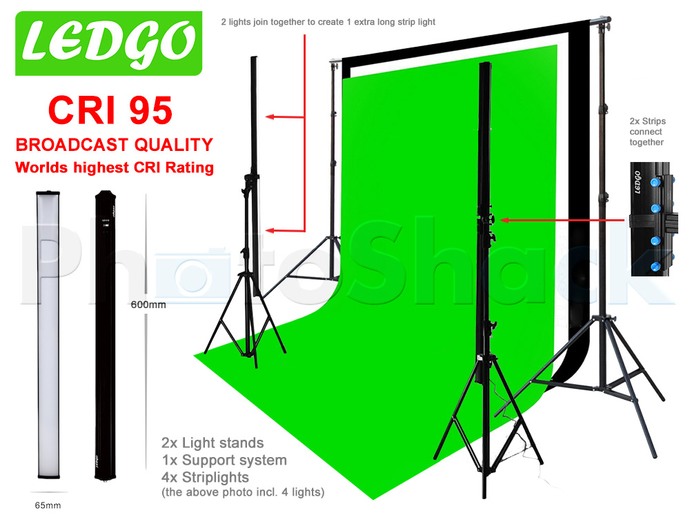 LEDGo Modular Strip Light LG-E60 x 4 Kit