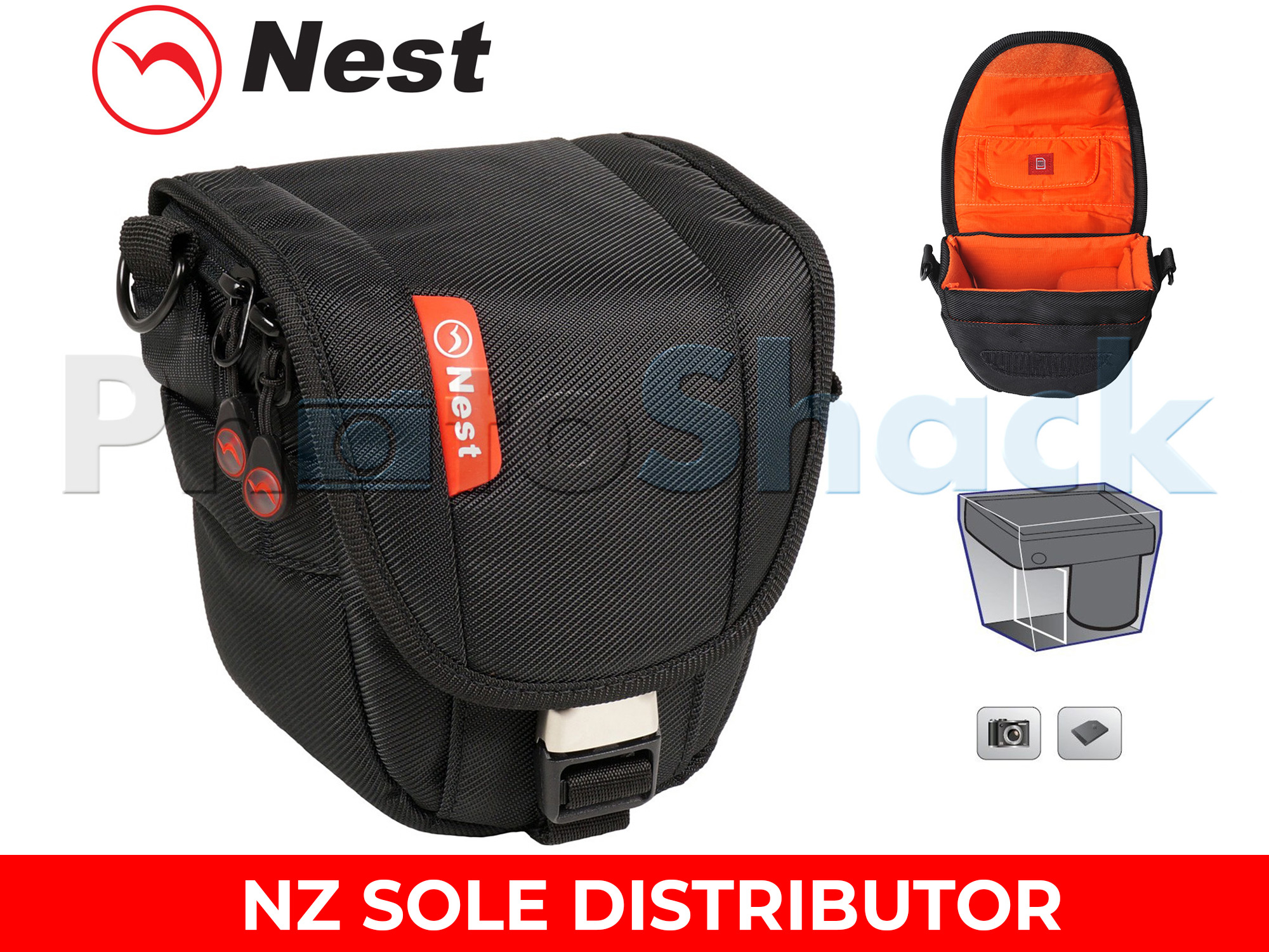 Nest Athena S15 Camera Bag - Black